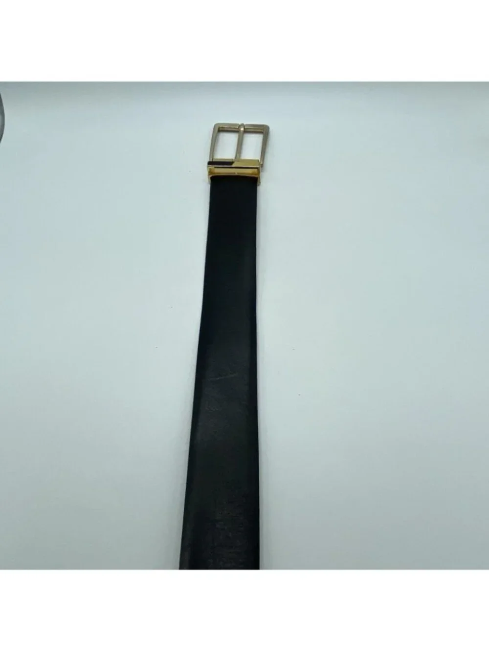 Buxton Bridlehide Leather Belt Black Size 38 USA Made Style 4005 1 3/8